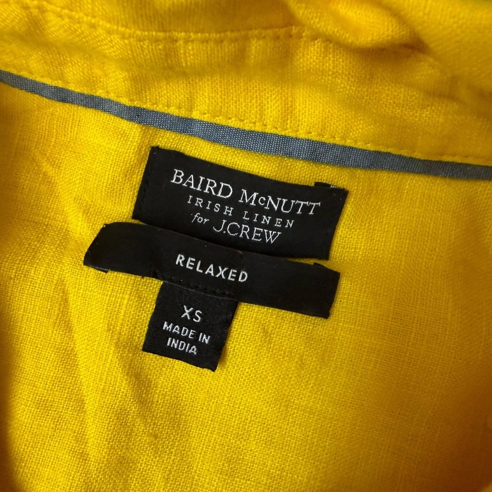 Baird McNutt for J.Crew Irish Linen Blouse - Picture 2 of 5